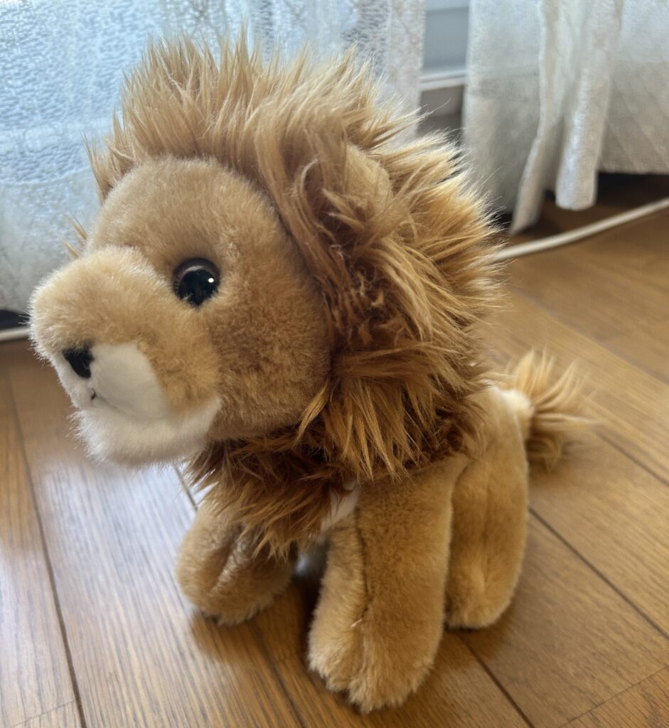 AURORA　ライオンぬいぐるみ