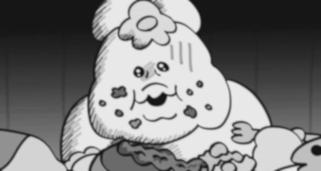 最初のハンバーグでおなかいっぱいなのでテンションが下がる、んぽちゃむ