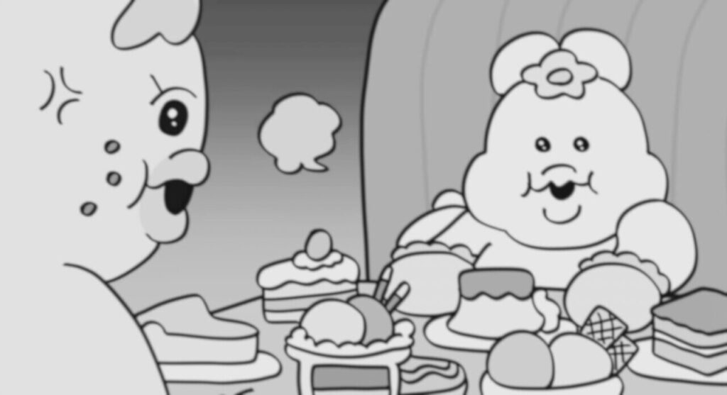 怒ろうとするきみまろにおならで返事するんぽちゃむ